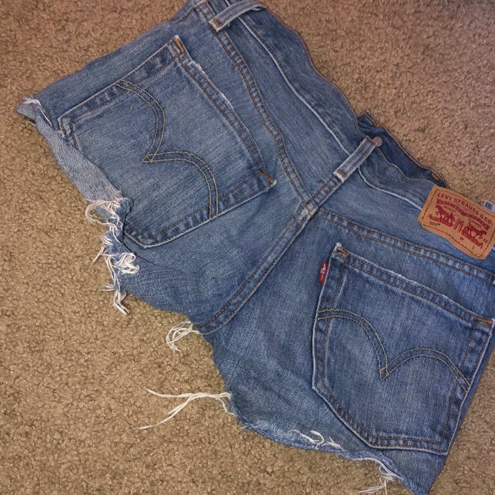 Levi denim shorts
